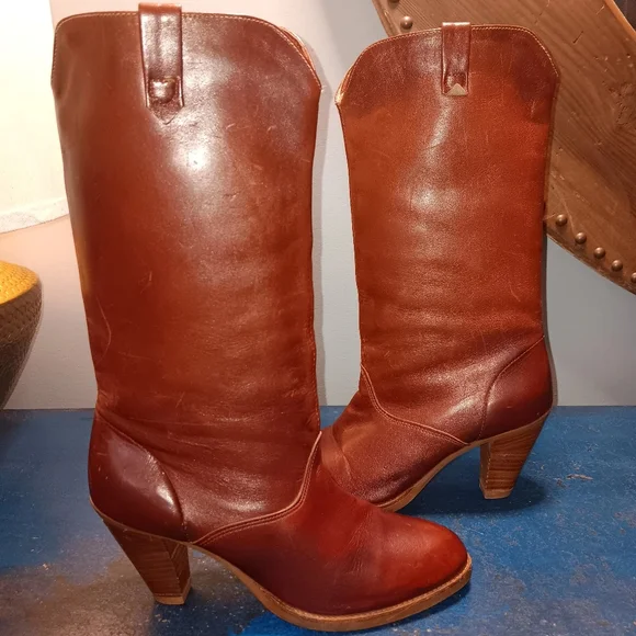 Dingo vintage leather boots - Picture 3 of 5